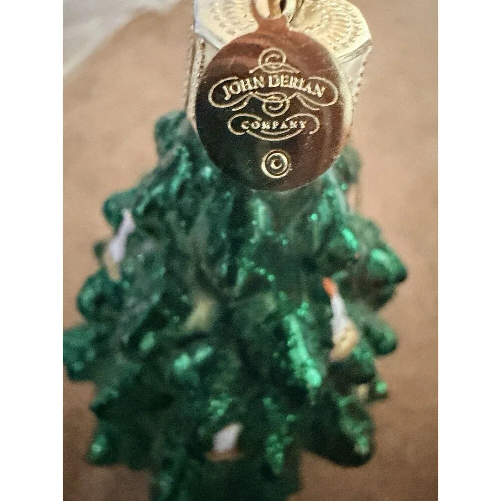 John Derian for Target Glass Christmas Tree Ornament 2025 Victorian NEW No Box